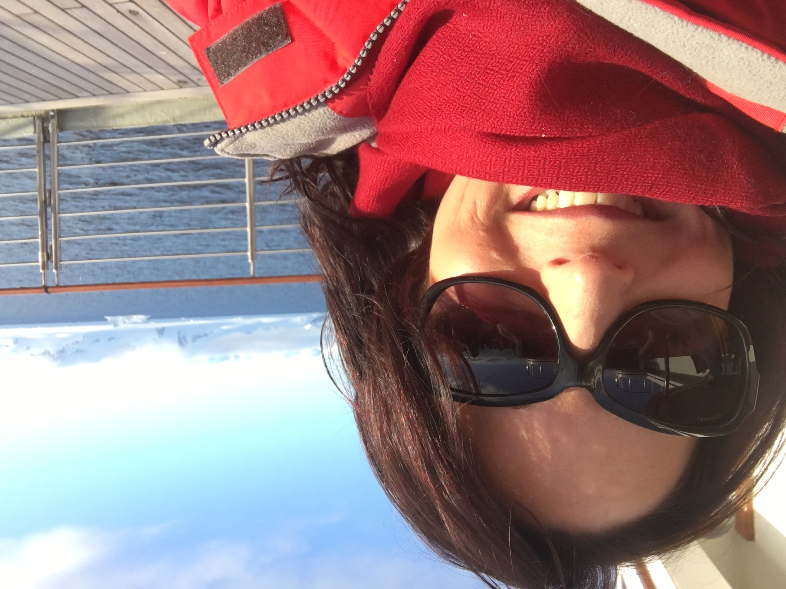 Karen Ridge in Antarctica