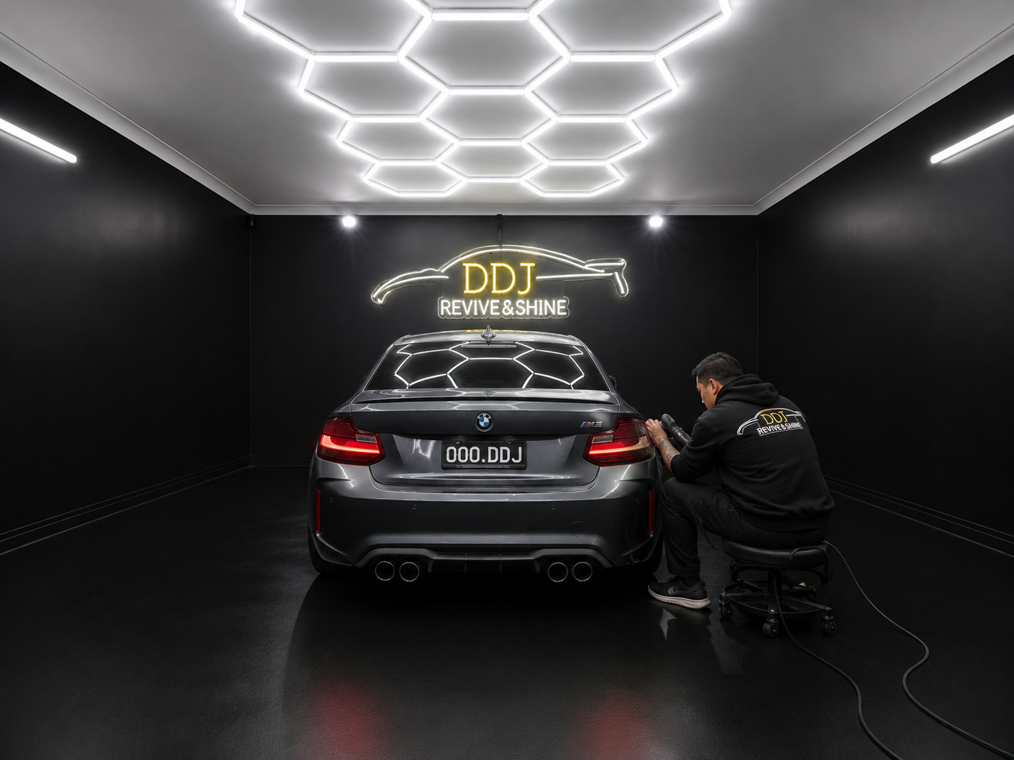 DDJ Revive & Shine workshop with BMW detailing