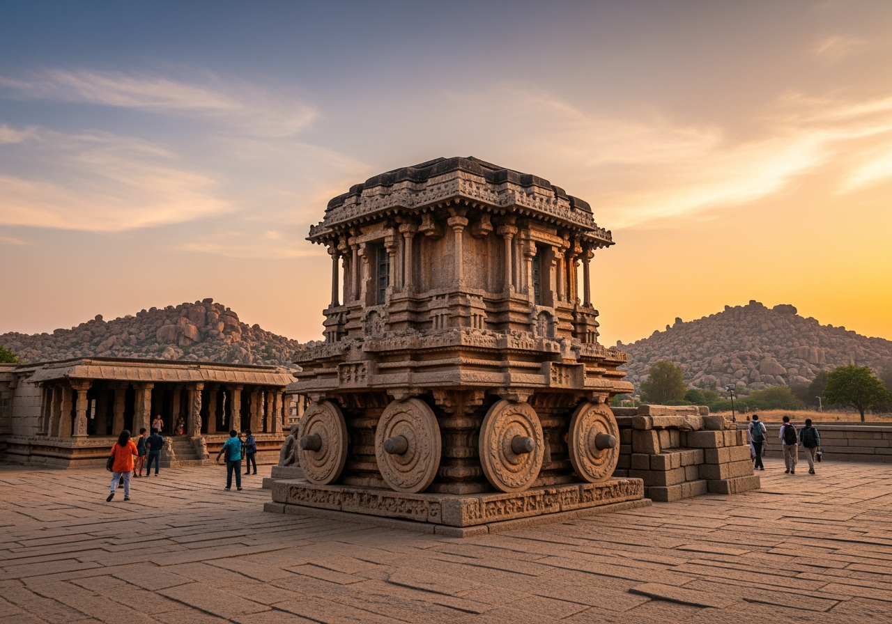 Vittala Temple Stone Chariot