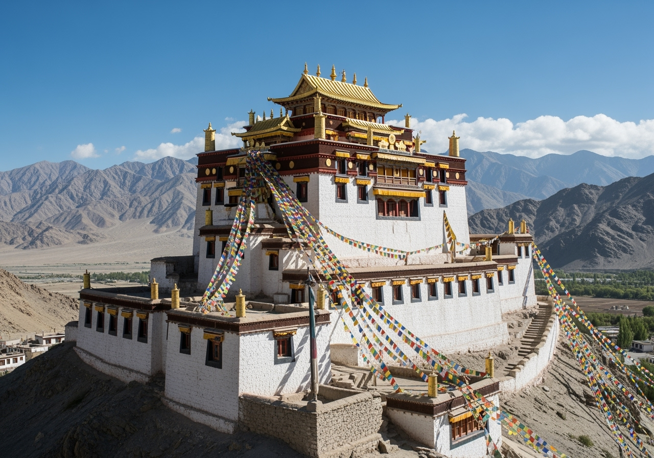 Thiksey Monastery - The Mini Potala Palace