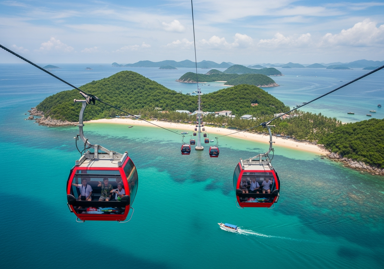 Phu Quoc cable car experience