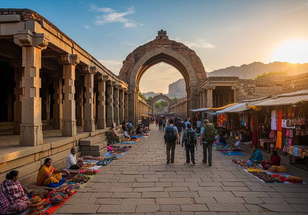 Hampi Bazaar