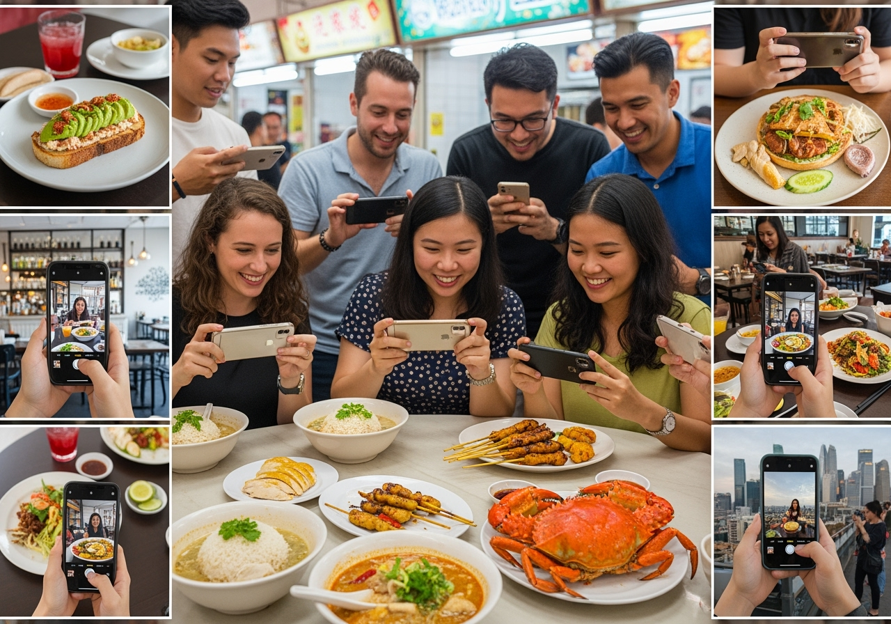 Singapore food community sharing photos and dining experiences