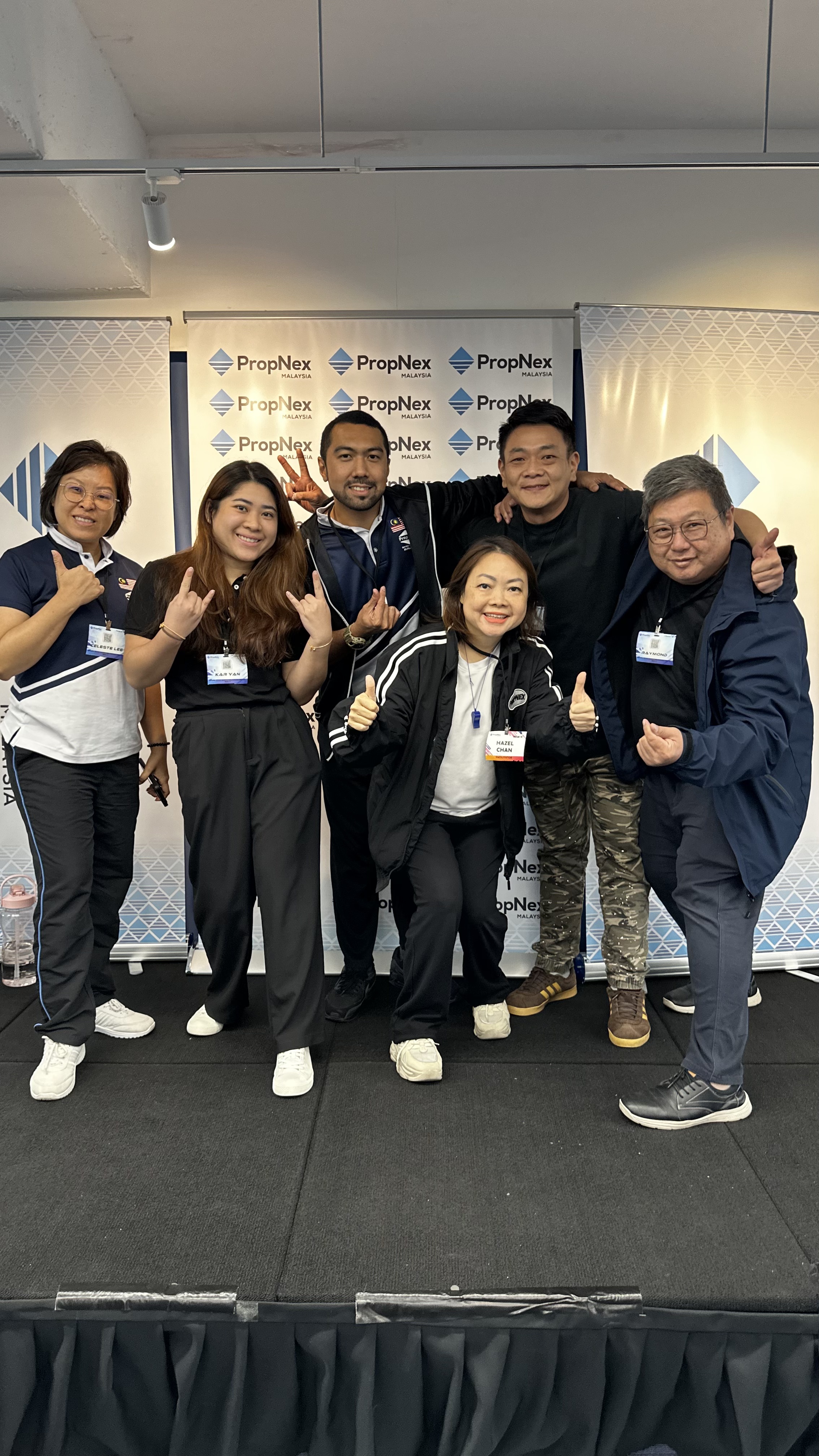 Team at PropNex event