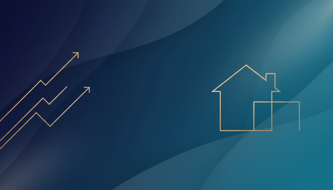 Abstract finance background