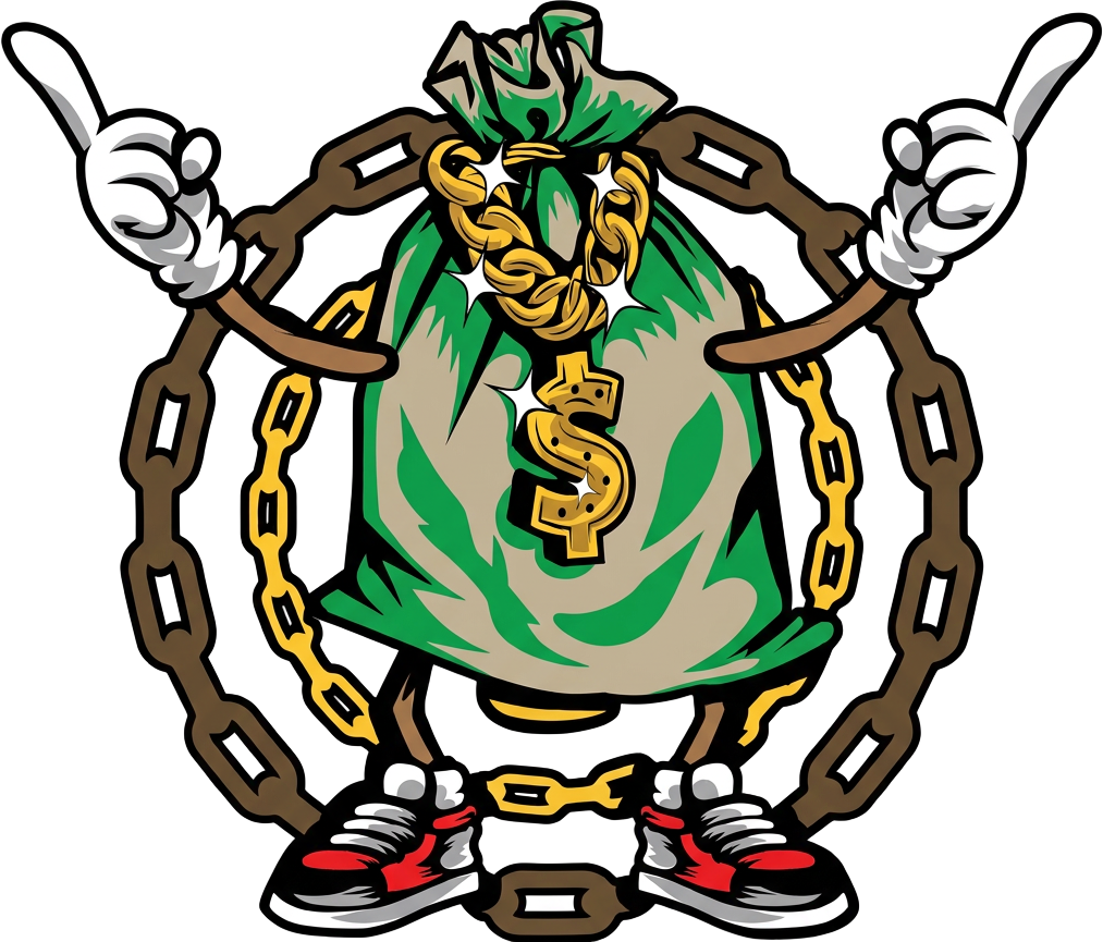 Straight 247 Hustle Mascot