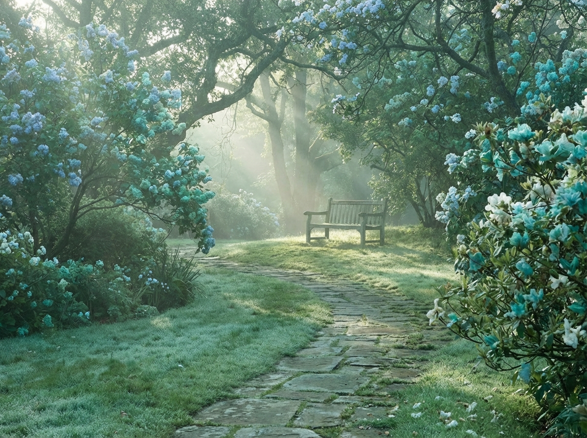 A serene path symbolizing the journey to mental wellness