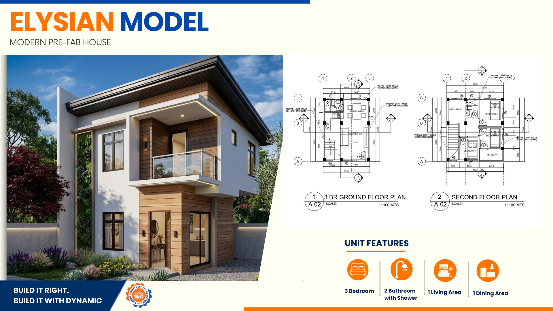 Elysian model — 3 Bedroom