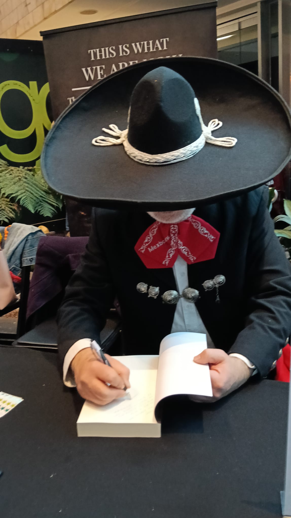 Book signing at Federation Square