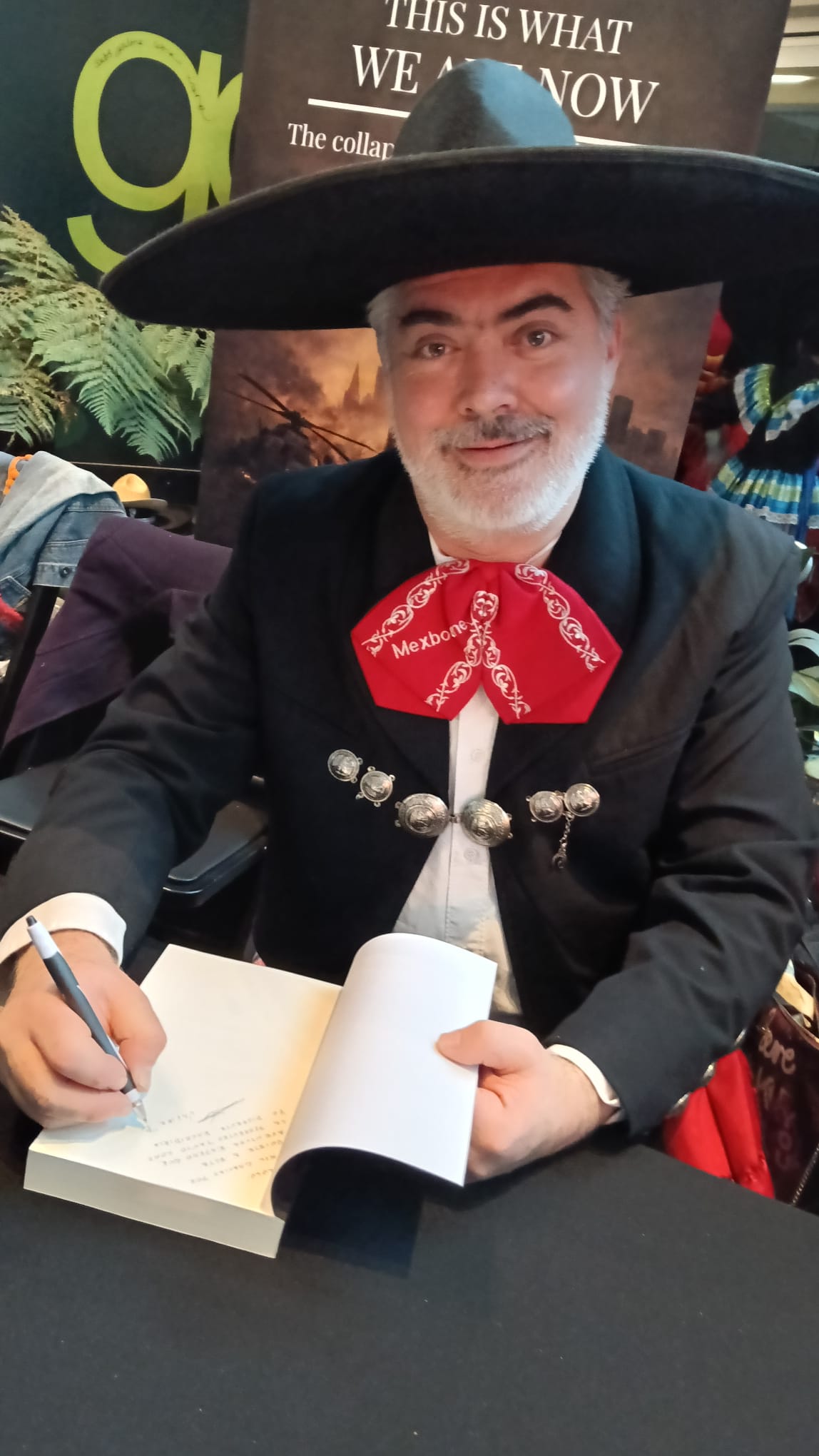 Author signing at the SLF event