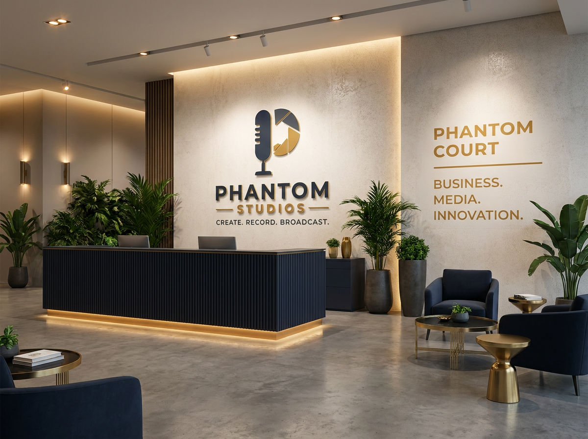 Phantom Studios video production space