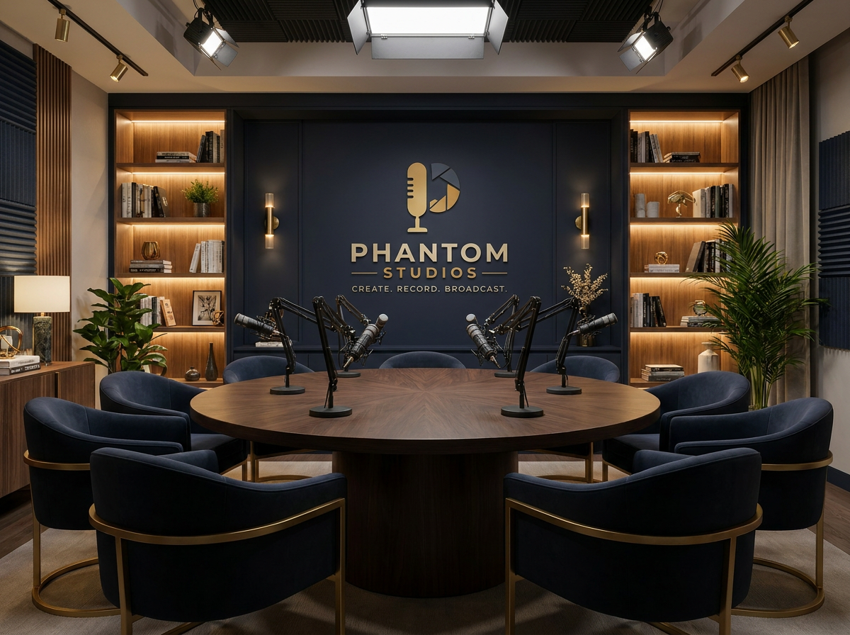 Phantom Studios podcast studio