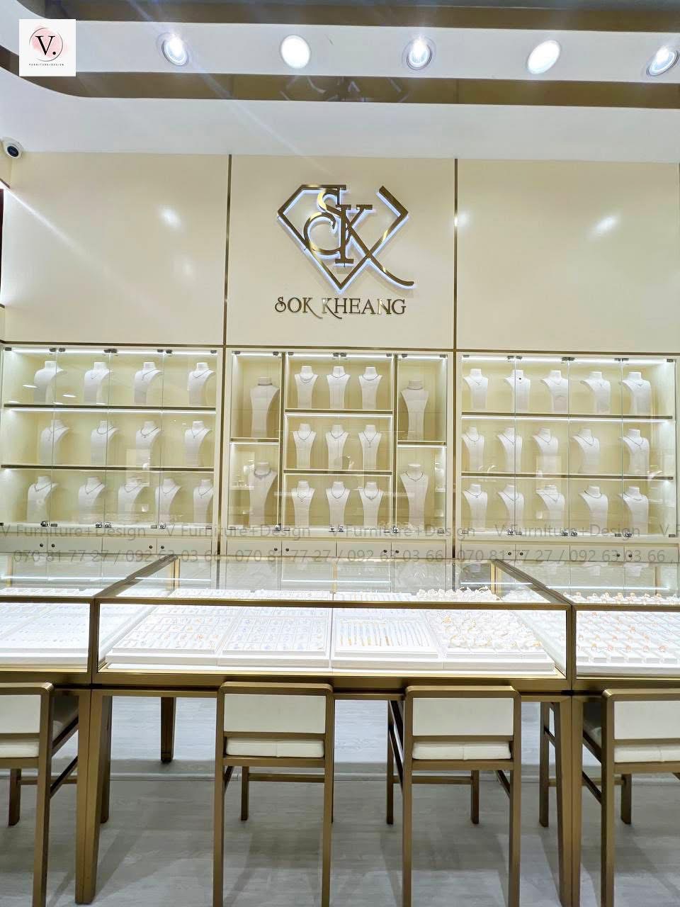 Counter and display area