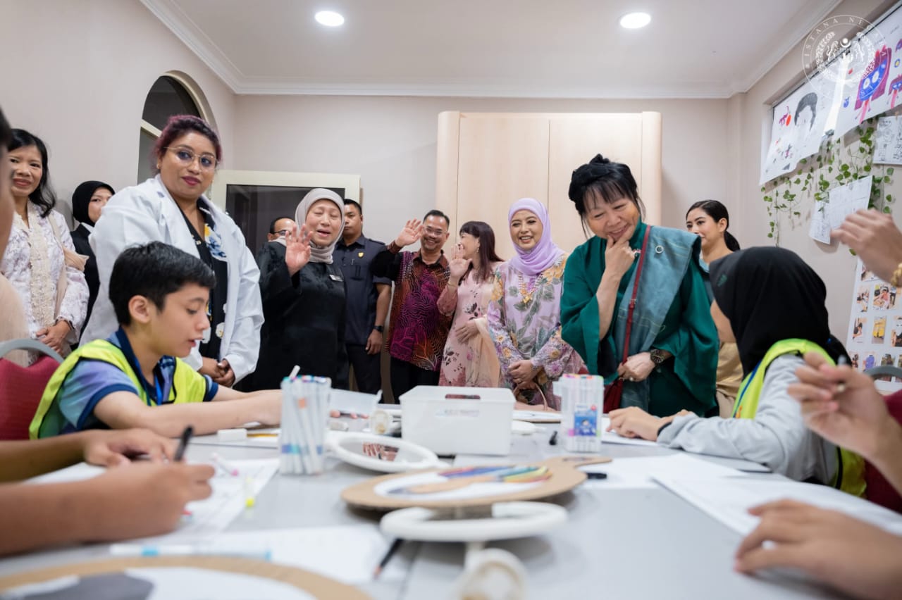 Royal visit showcasing teen neurodevelopment programme at PPA Bangi