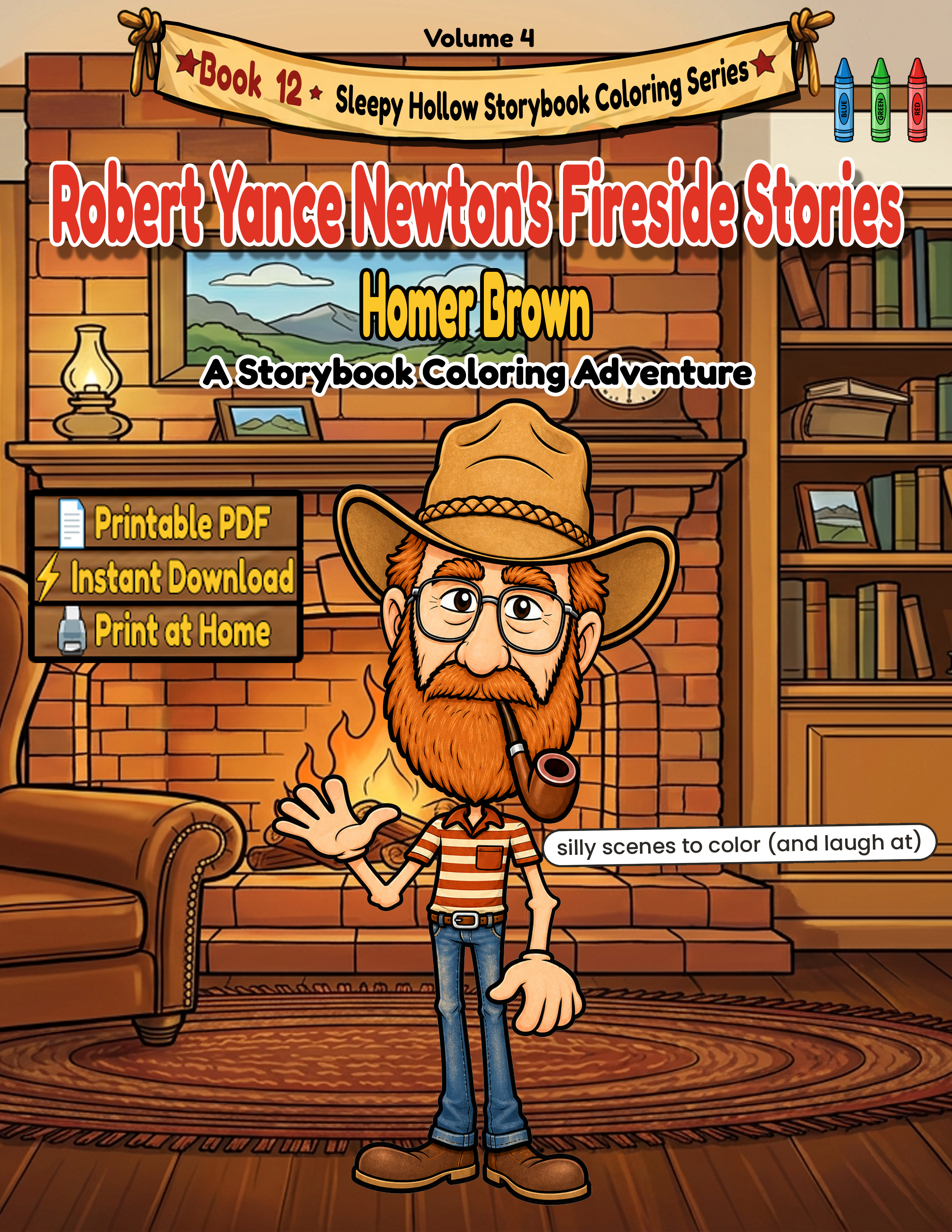 Robert Yance Newton's Fireside Stories โ Homer Brown