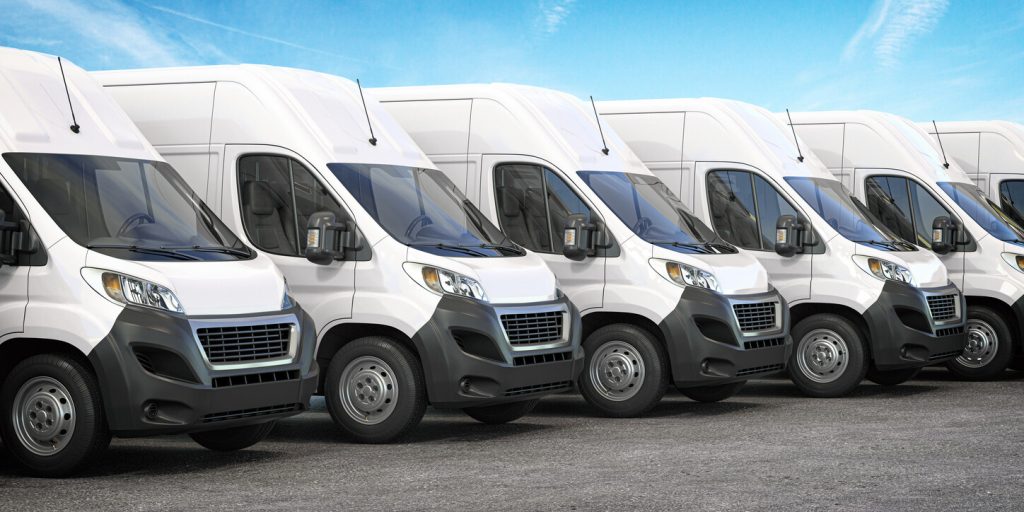 Fleet vehicles ready for installation
