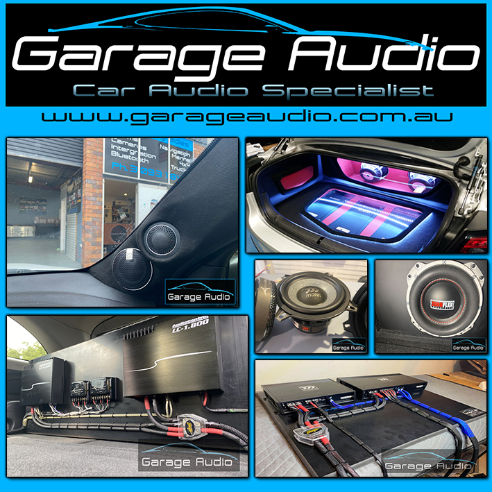 Amplifier and wiring install at Garage Audio