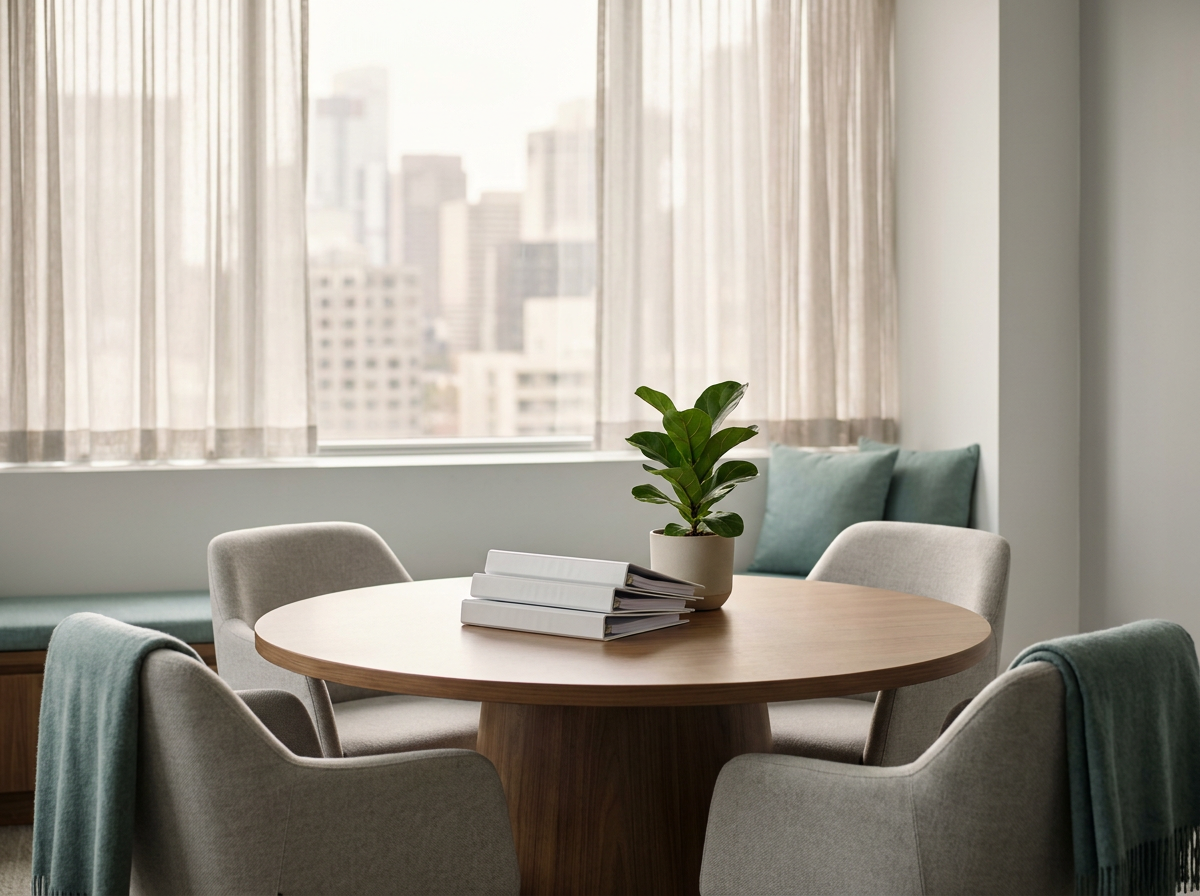 Modern, calm consulting office space