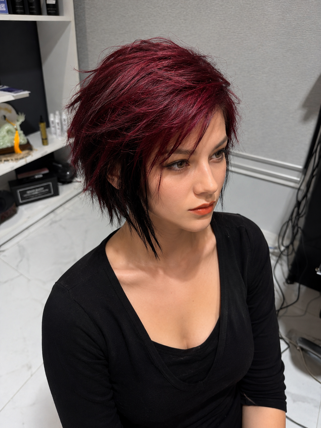 Bold Red & Cut