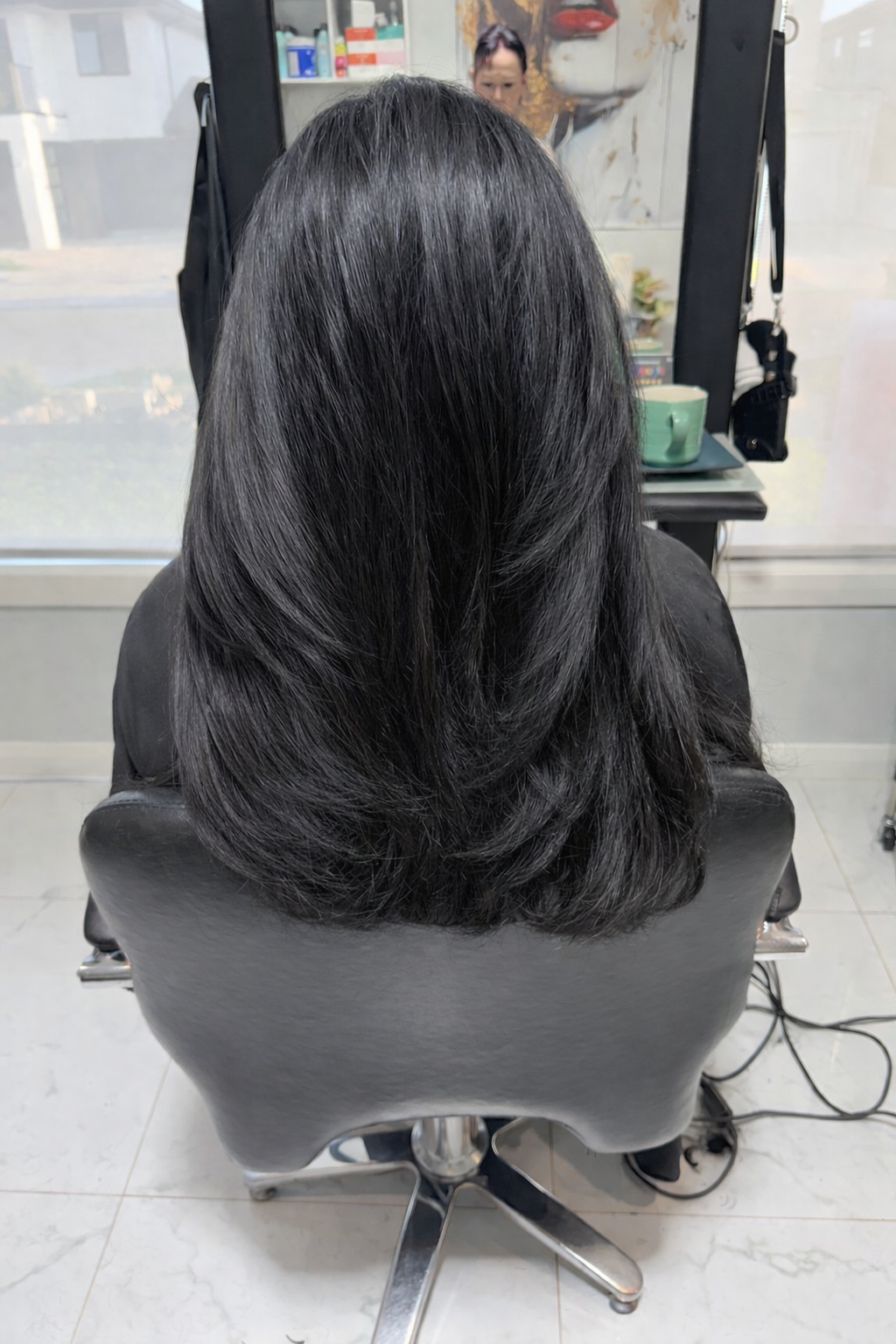 Sleek Black Layers